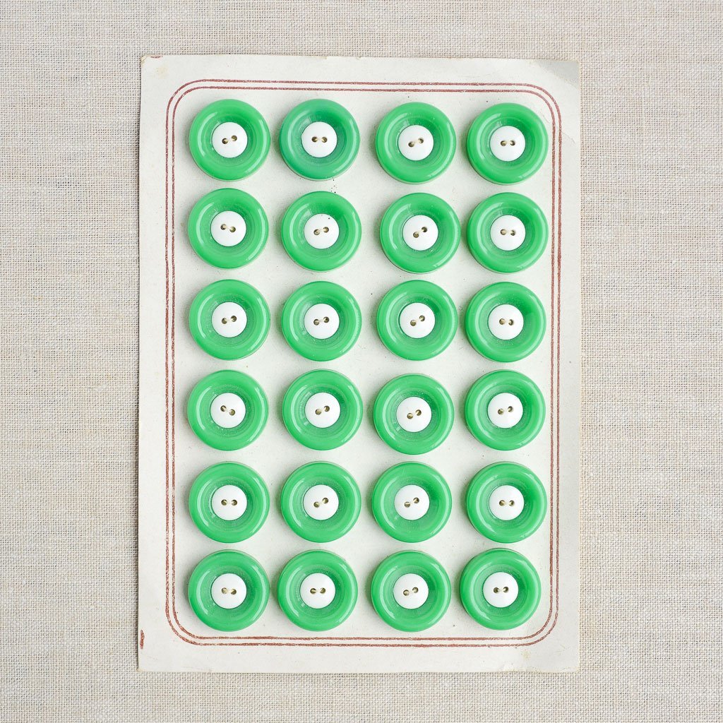 The Button Dept. : Plastic : Key Lime Donut - the workroom