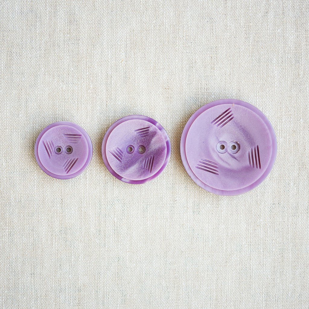 The Button Dept. : Plastic : Lavender Strudel - the workroom