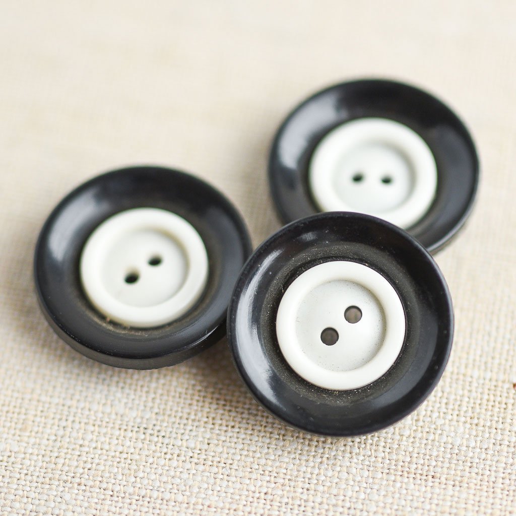 The Button Dept. : Plastic : Licorice Saucer - the workroom