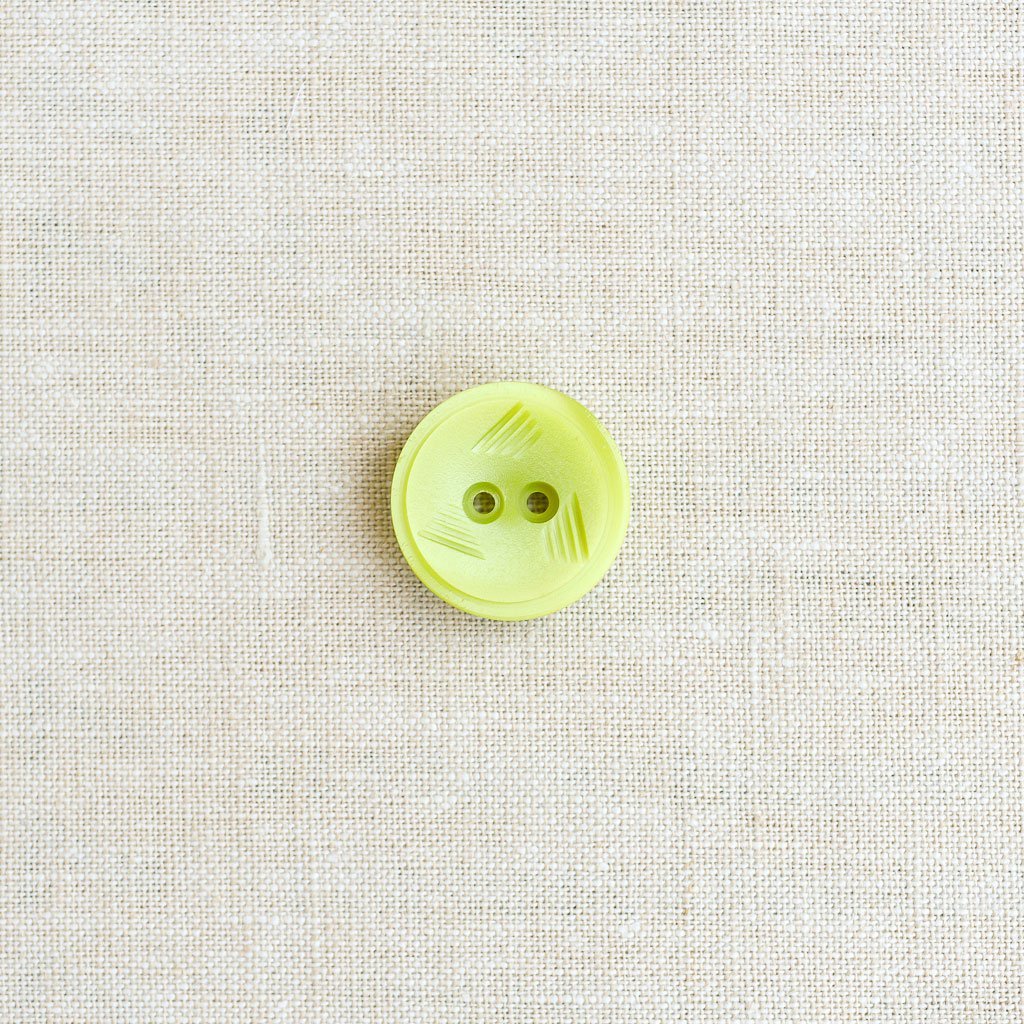 The Button Dept. : Plastic : Lime Strudel - the workroom