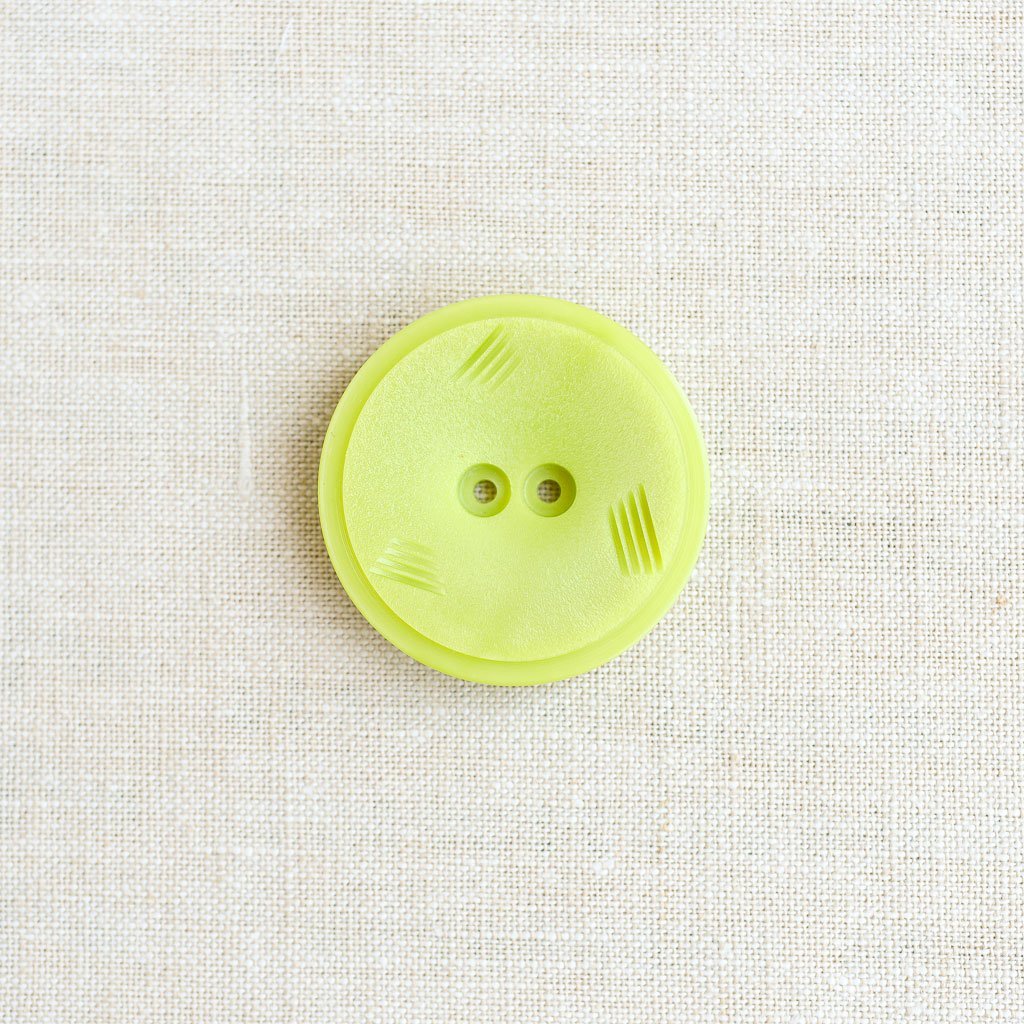 The Button Dept. : Plastic : Lime Strudel - the workroom