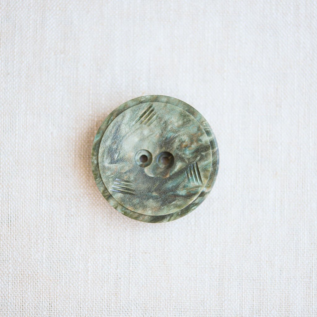 The Button Dept. : Plastic : Moss Strudel - the workroom