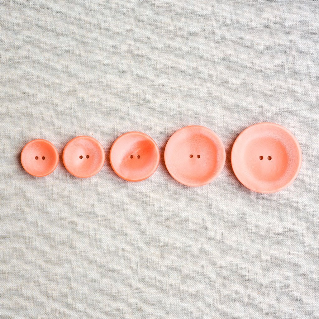 The Button Dept. : Plastic : Nectarine Wafer - the workroom