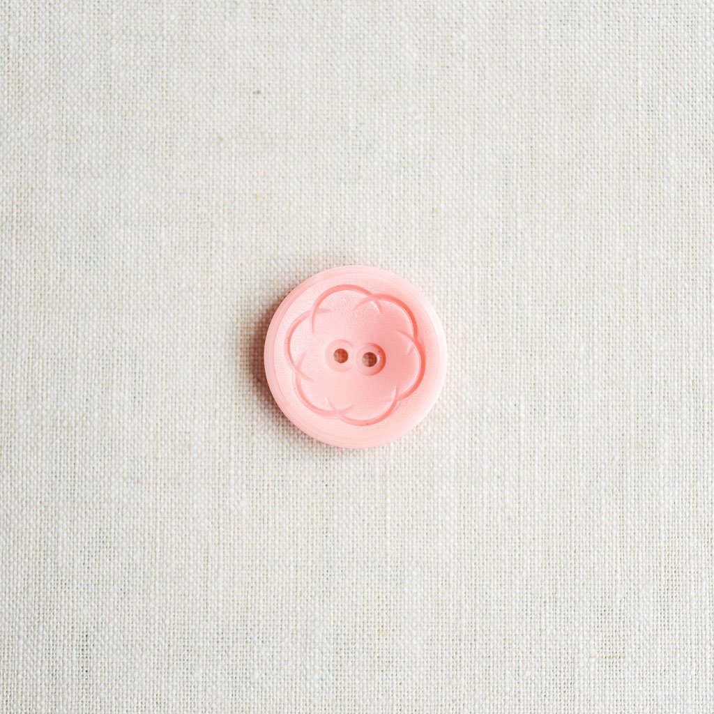 The Button Dept. : Plastic : Nectarine Zinnia - the workroom