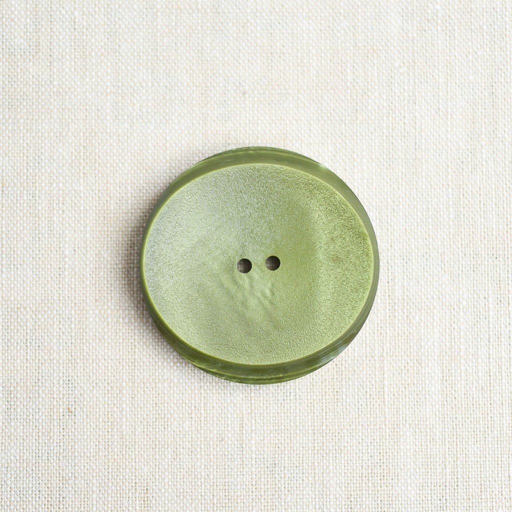 The Button Dept. : Plastic : Olive Oval Eclipse - the workroom