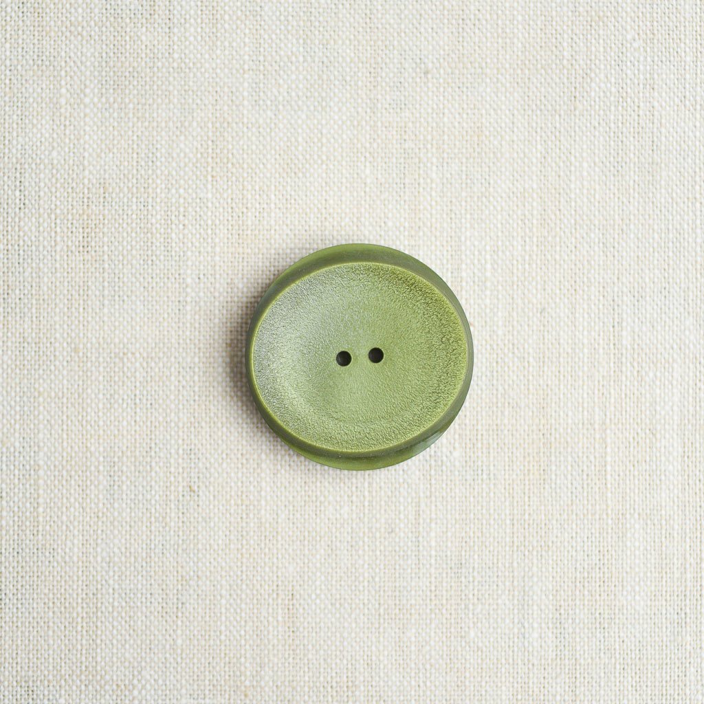 The Button Dept. : Plastic : Olive Oval Eclipse - the workroom