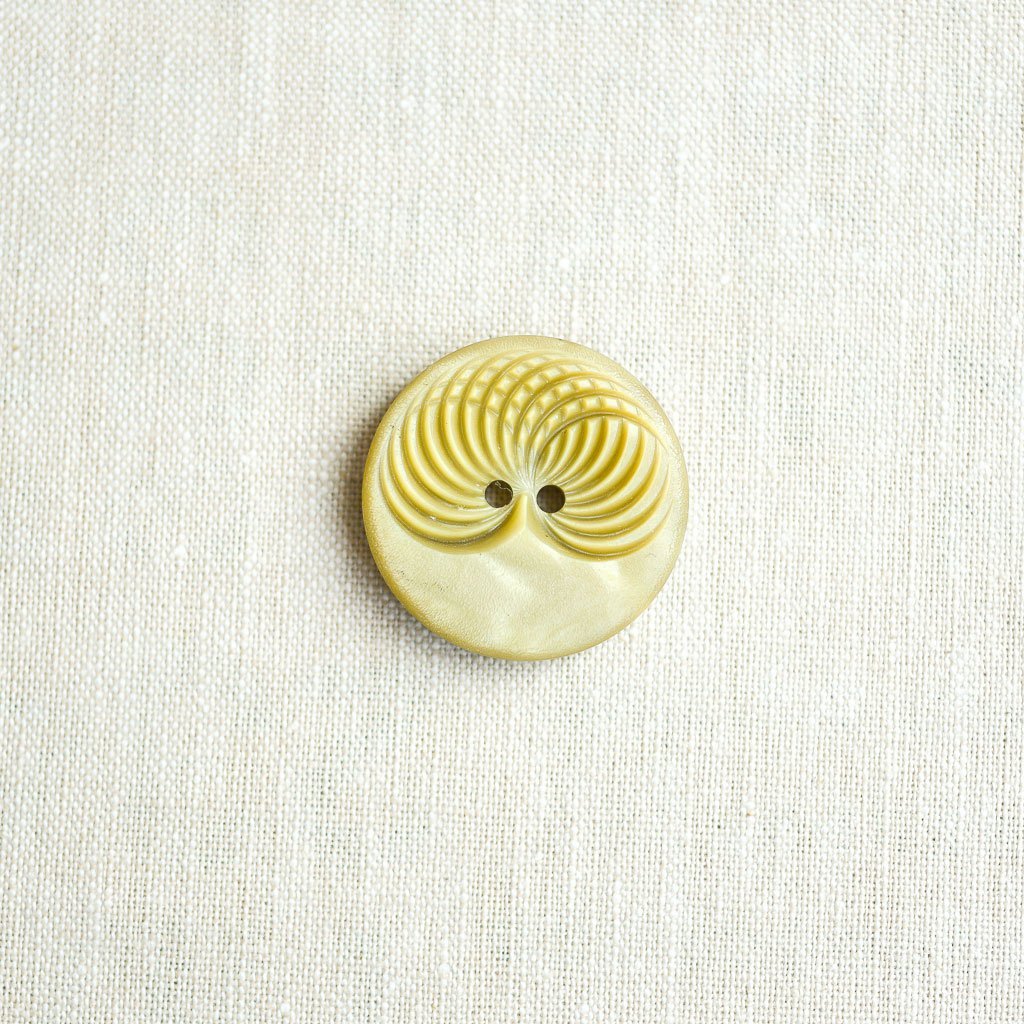 The Button Dept. : Plastic : Olive Slinky - the workroom