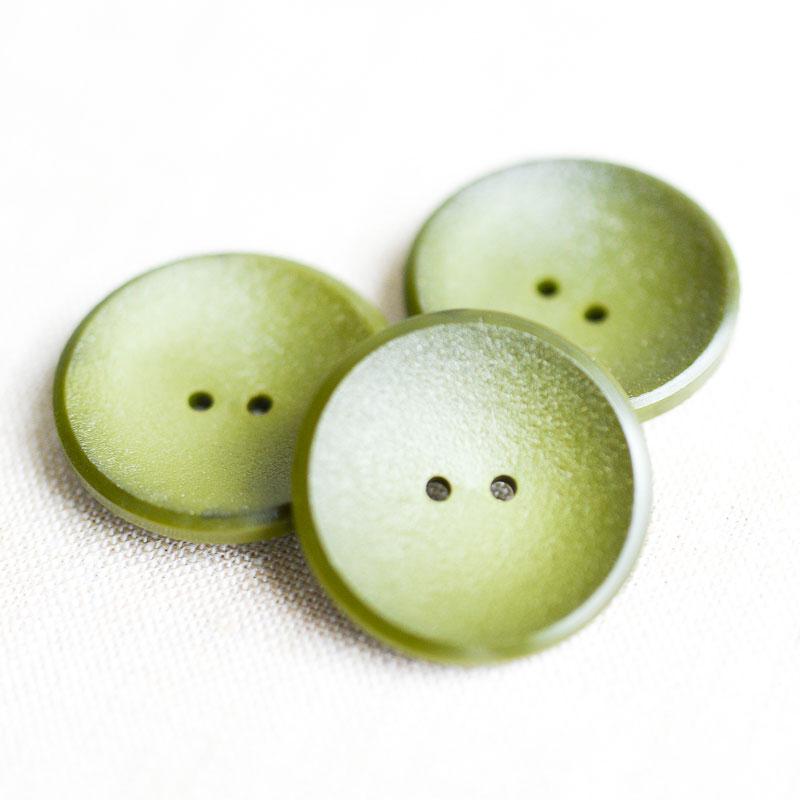 The Button Dept. : Plastic : Olive Wafer - the workroom