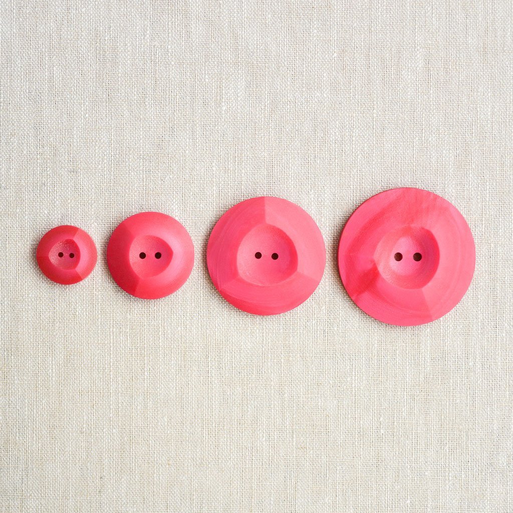 The Button Dept. : Plastic : Raspberry Winegum - the workroom