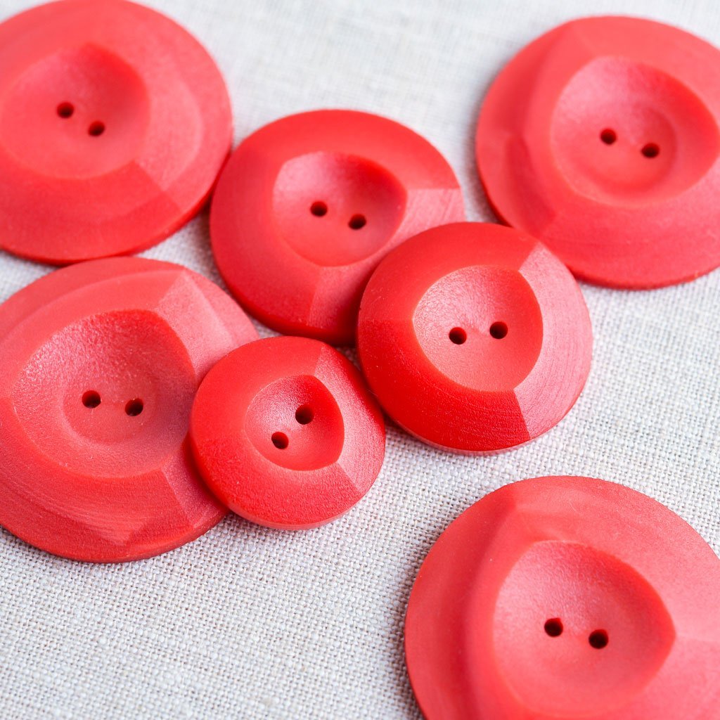 The Button Dept. : Plastic : Ruby Winegum - the workroom