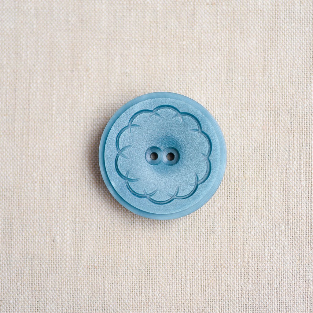 The Button Dept. : Plastic : Sky Zinnia - the workroom