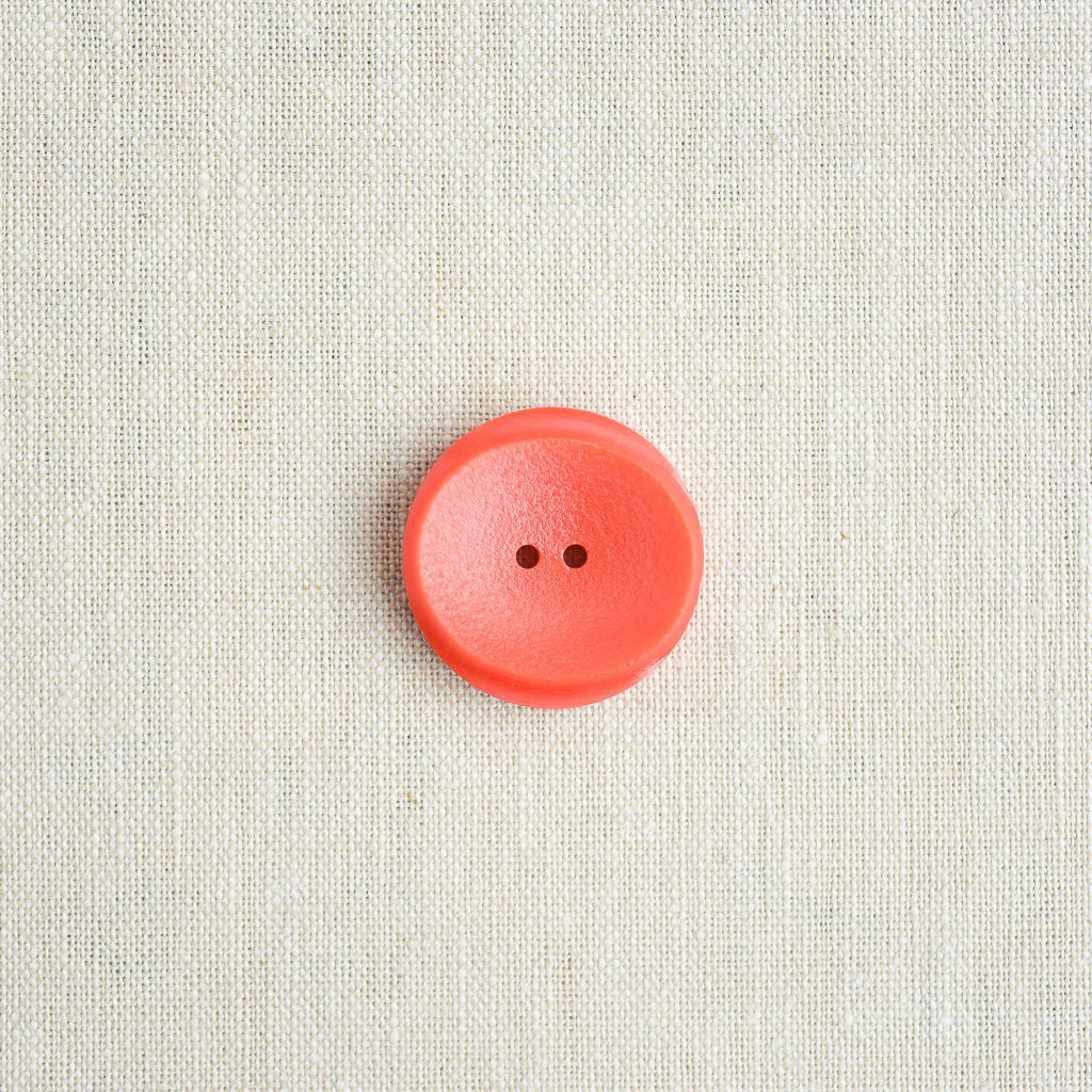 The Button Dept. : Plastic : Sour Cherry Oval Eclipse - the workroom