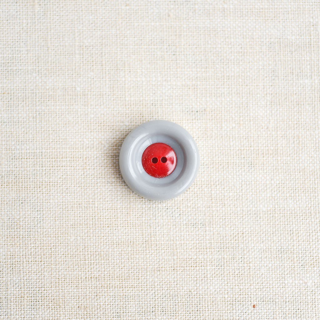 The Button Dept. : Plastic : Strawberry Donut - the workroom