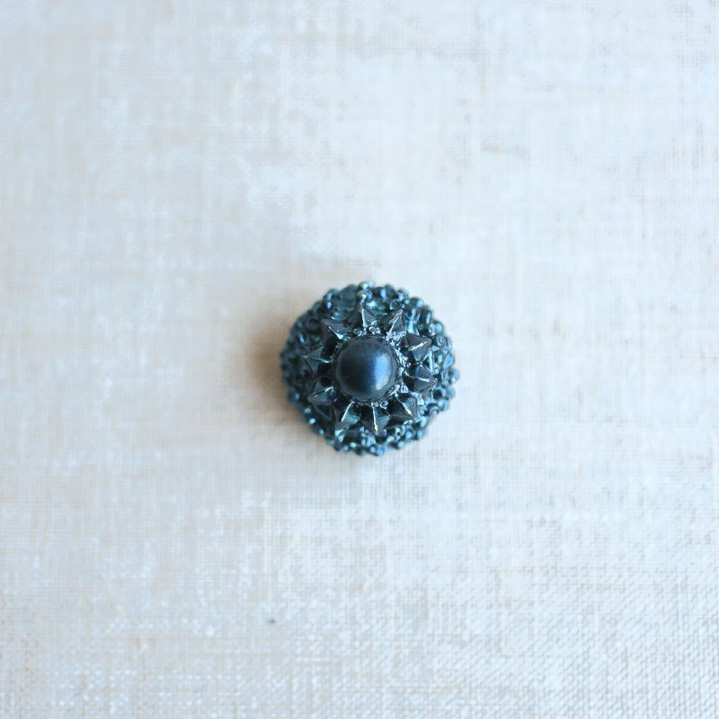 The Button Dept. : Plastic : Teal Kuma - the workroom