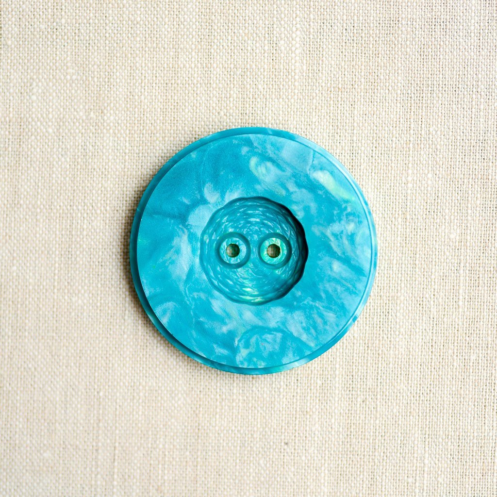 The Button Dept. : Plastic : Turquoise Frame - the workroom