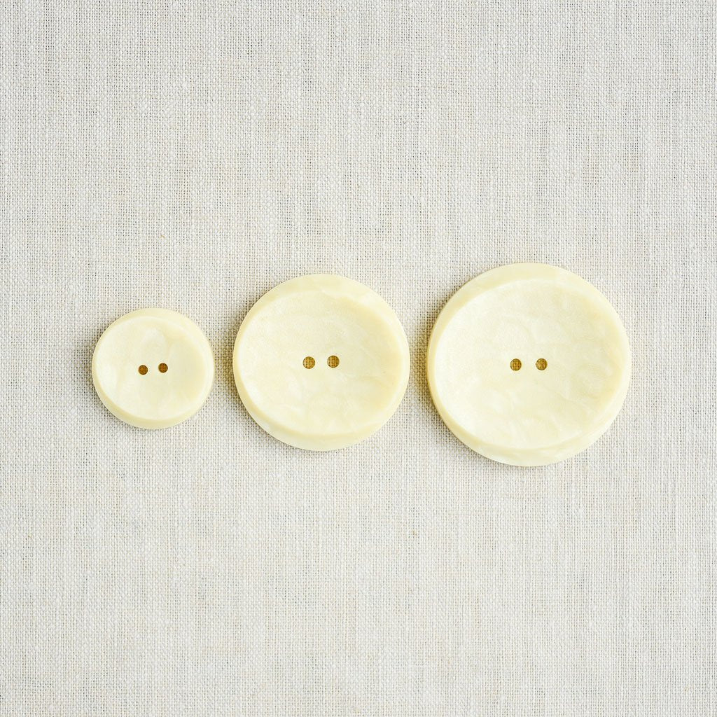 The Button Dept. : Plastic : Vanilla Oval Eclipse - the workroom