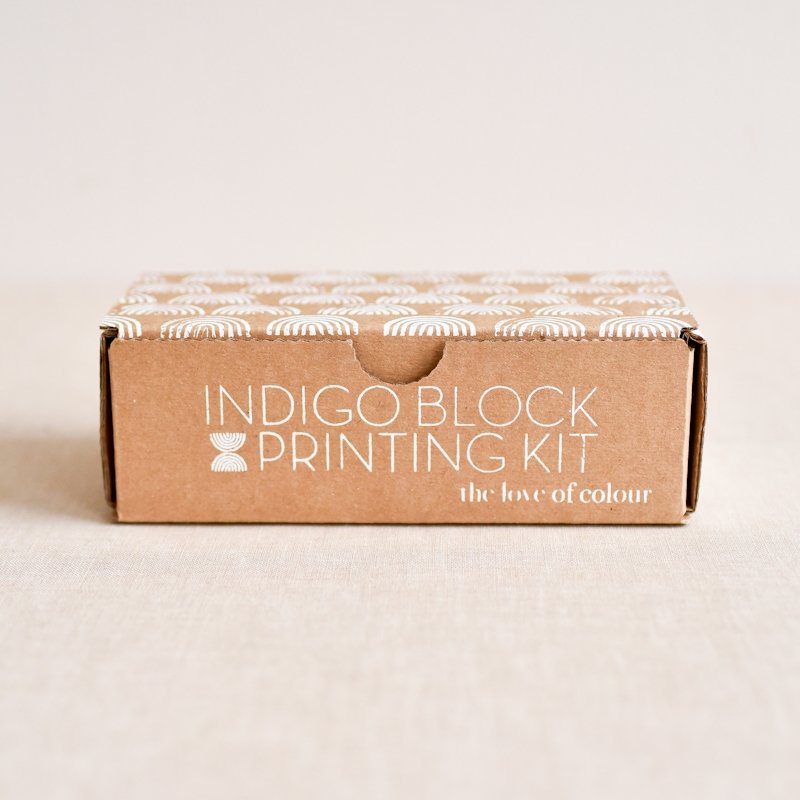 The Love of Colour : Indigo Block Printing Kit - the workroom