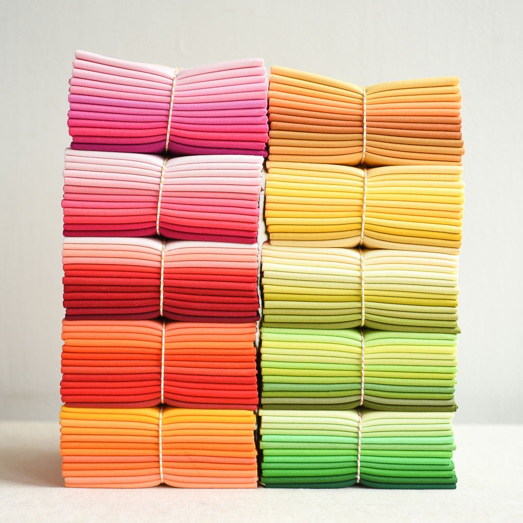 the workroom : Kona Solids Bundle : Full Colour Line : 365 fat quarters - the workroom