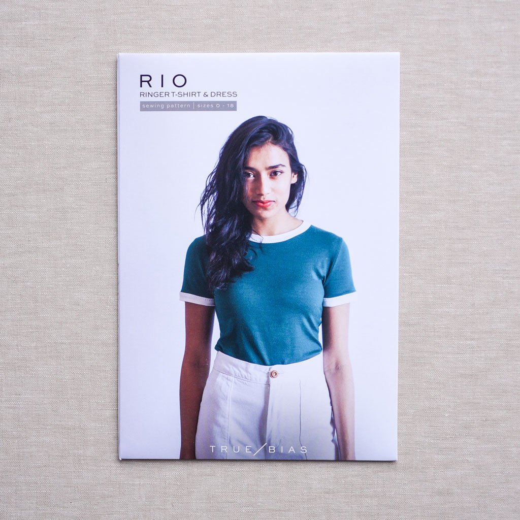 True Bias : Rio Ringer T-Shirt & Dress Pattern - the workroom