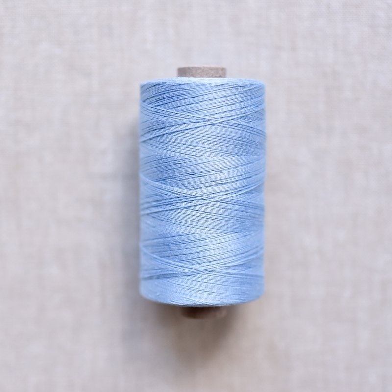 Valdani Spool : 100 - Denim Light : Solid Cotton Thread : 35wt : 1000m - the workroom